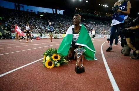 Tobi Amusan Breaks Another Record Wins Diamond League Trophy The Trent