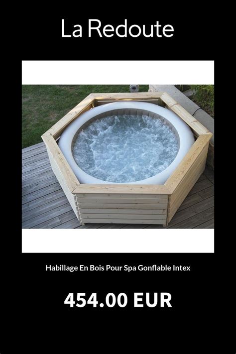 Habillage En Bois Pour Spa Gonflable Intex