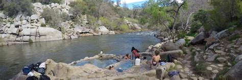 Remington Hot Springs On Kern River In Miracle Hot Springs California