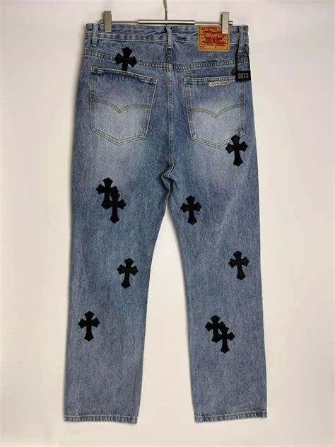 Cross Patch Jeans Chrome Hearts
