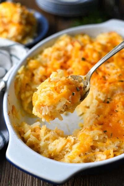 Cheesy Potato Casserole 3 Ingredients The Seasoned Mom