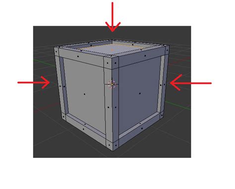 Extruding Multiple Faces Inward Evenly At Once By Blendertime