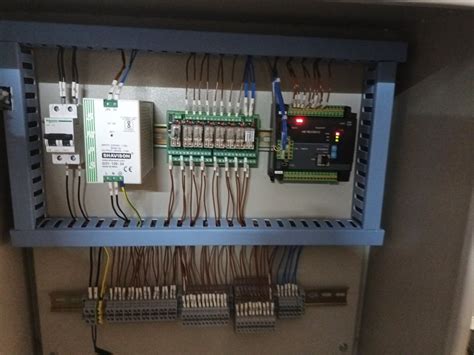 Single Phase V Plc Control Panel For Industrial At In