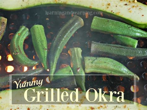 Grilled Okra