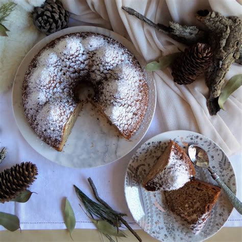 La Chef A Bundt Cake De Manzana Especias Y Mazap N