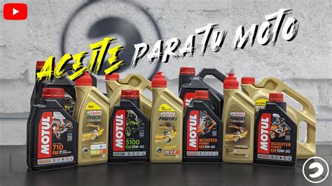 El Mejor Aceite De Moto Motul Y Castrol Youtube