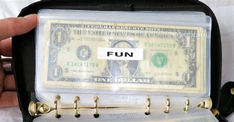 A Look At My Filofax Budget Envelope System Budget Envelopes Money