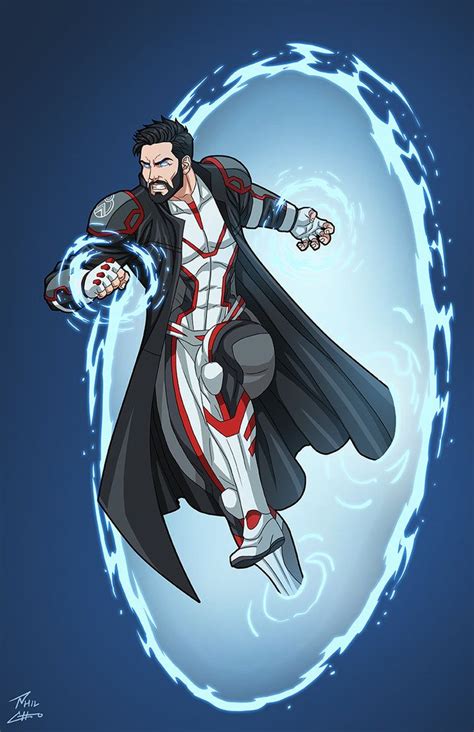 Atlas Oc Commission By Phil Cho Superhero Design Character Art