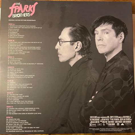 Sparks The Sparks Brothers Original Motion Picture Soundtrack