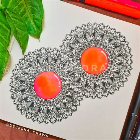 Gemstone Mandala | Mandala design art, Mandala drawing, Mandala design