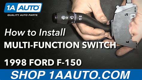 How To Install Replace Turn Signal Wiper Switch Lever Ford F