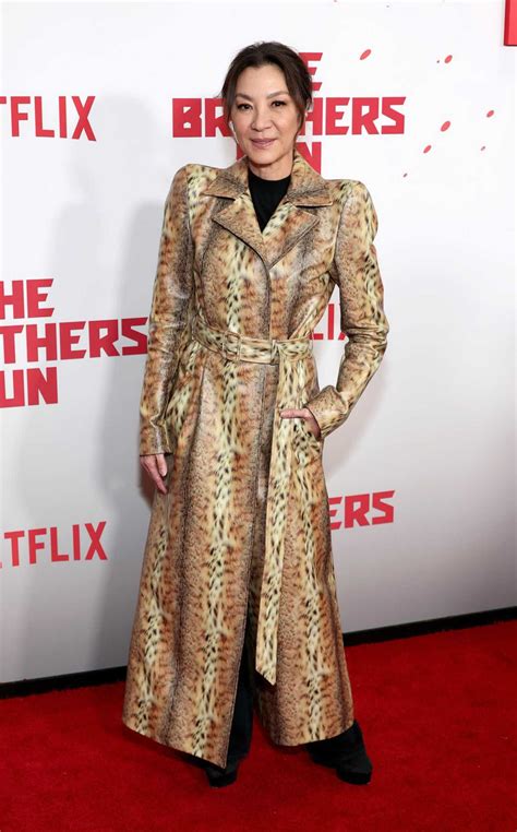 Michelle Yeoh Attends The Brothers Sun Premiere At The Netflix Tudum