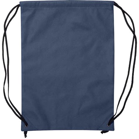 Liberty Bags A136 Non Woven Drawstring Backpack Navy