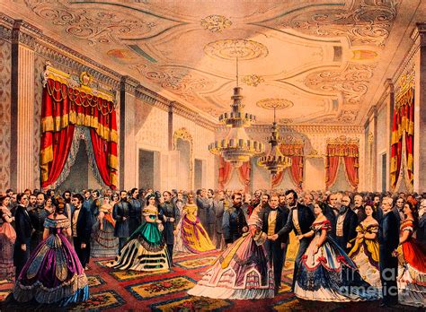 Grand Reception Of The Notables Of The Nation At The White House