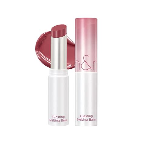 Rom Nd Glasting Melting Lip Balm Glossy Moisture Pump Lips