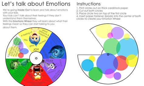 Printable Inside Out Emotions