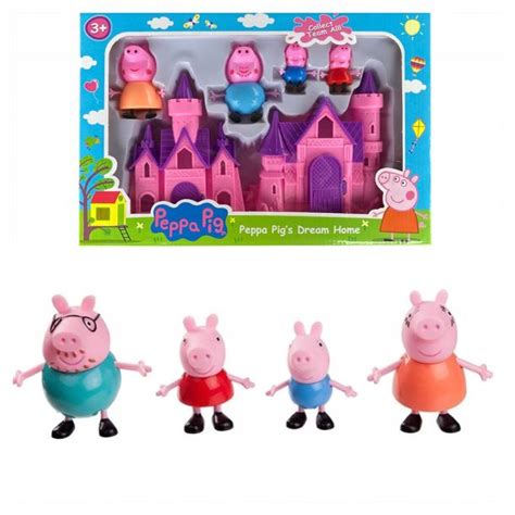 Winka Peppa Duzy Zestaw Zamek Figurki Szt Pepa George Mama Tata