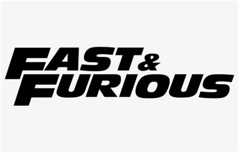 The Fast And The Furious Logo Png Transparent & Svg - Fast And The ...