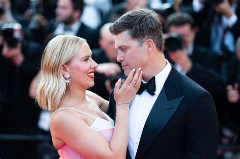 Scarlett Johansson and Colin Jost Wow at Cannes: Photos | Us Weekly