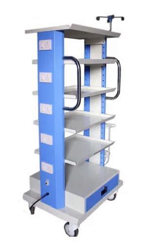 Silver Mild Steel Monitor Trolley Csk At Rs In New Delhi