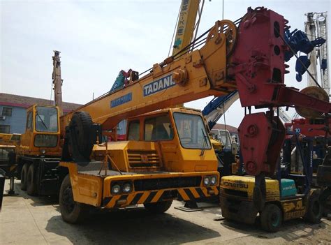 Used Tadano 25t Mobile Truck Crane Original From Japan Model Tl 250e