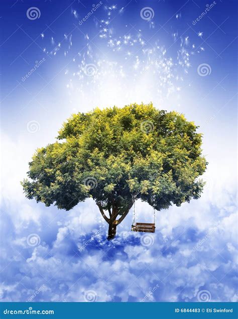 Dream Tree Stock Image Image Of Pure Mystic Falling 6844483