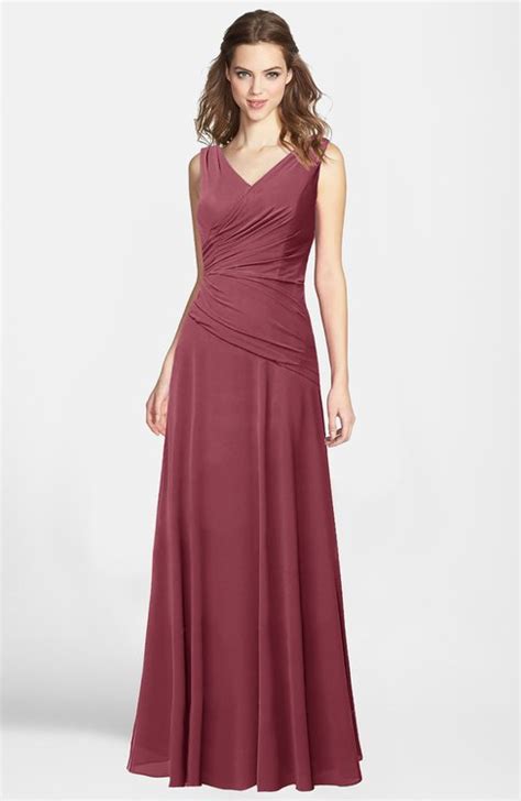 ColsBM Lina Wine Bridesmaid Dresses ColorsBridesmaid