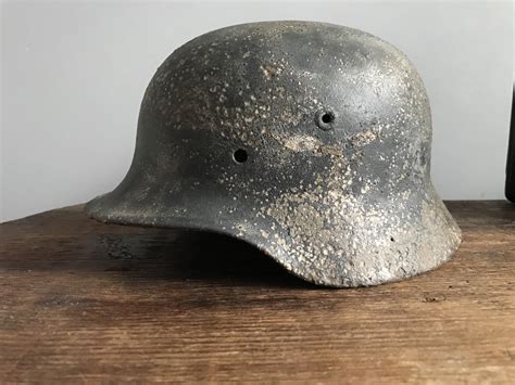 Hełm Stahlhelm M40 Luftwaffe Poznań Licytacja na Allegro Lokalnie