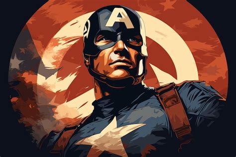 Premium AI Image | Vector illustration of Marvel characters