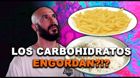 Desmonto Mitos Sobre Los Carbohidratos Youtube