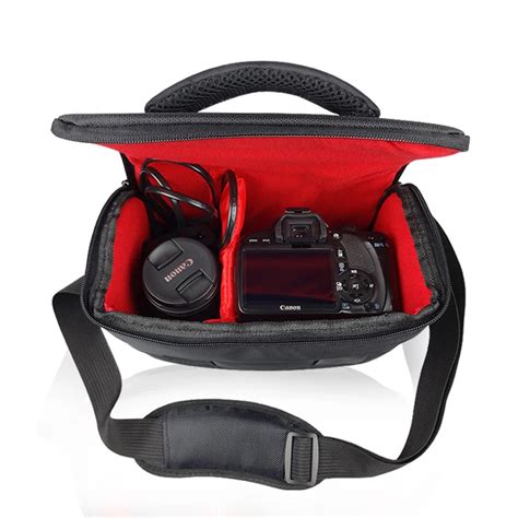 Dslr Shoulder Bag Camera Case Bag For Canon Eos 77d 7d 70d 60d 60da 650d 600d 550d 500d G7x G9x