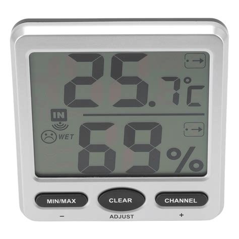 Flash Sale Room Thermometer Large Screen Comfort Level Indicator 24 Hours Record High Accuracy