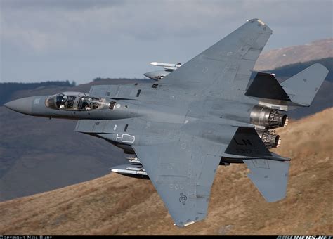 Mcdonnell Douglas F 15e Strike Eagle Usa Air Force Aviation Photo