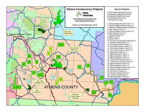 Athens Area Outdoor Recreation Guide Athens Conservancy Preserves