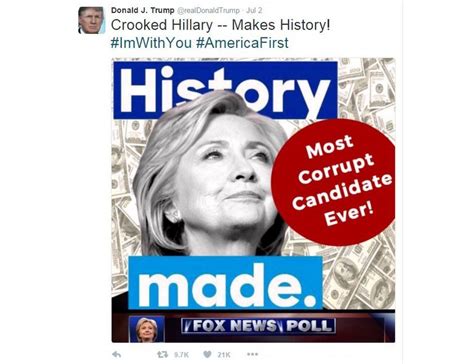 Us Election Trump Star Of David Tweet From Far Right Group Bbc News