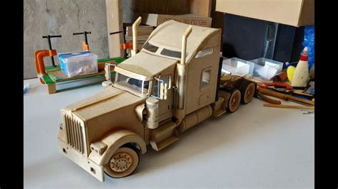 Kenworth W L Tractocamion Hecho De Cart N Diy Build Truck