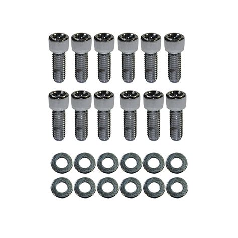 9800 Bolt Kit Aluminum Timing Chain Cover Allen Head 10pc Kit Chrome Steel Specialty