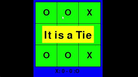 Tic Tac Toe Game Gui With Python Pygame X O Game Youtube