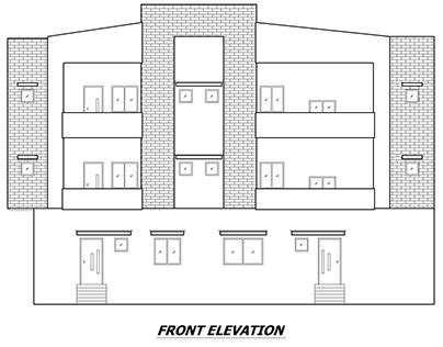 2d Exterior Elevation Projects Photos Videos Logos Illustrations