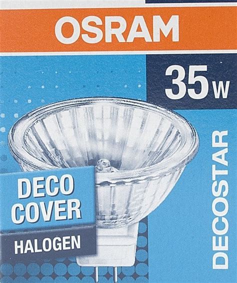 Halogen Bulb Osram Decostar V Gu W Deco Cover Lunares Store