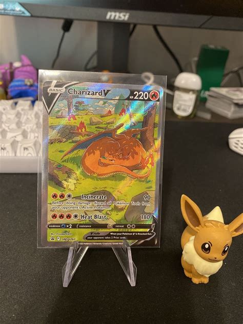 Mavin Charizard V Alt Art SWSH260 Full Art Pokemon Promo Card UPC