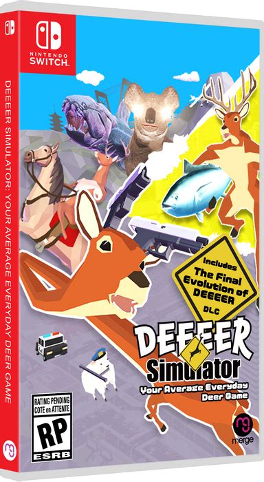 Deeeer Simulator Your Average Everyday Deer Game Switch — Videogamesplusca