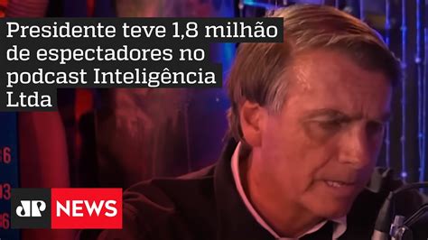 Bolsonaro bate recorde de audiência em entrevista virtual e ataca Lula