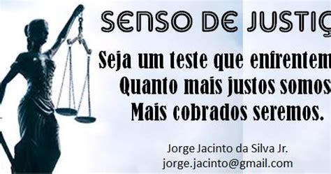 Poemas do Jorge Jacinto da Silva Junior Poesia Senso de Justiça