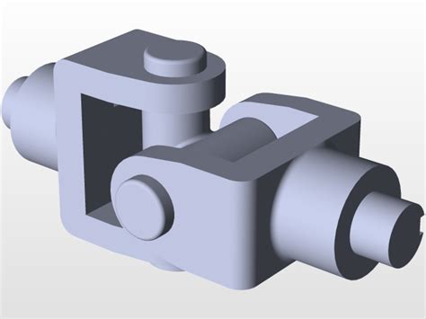 Universal Coupling Assembly 3d Cad Model Library Grabcad