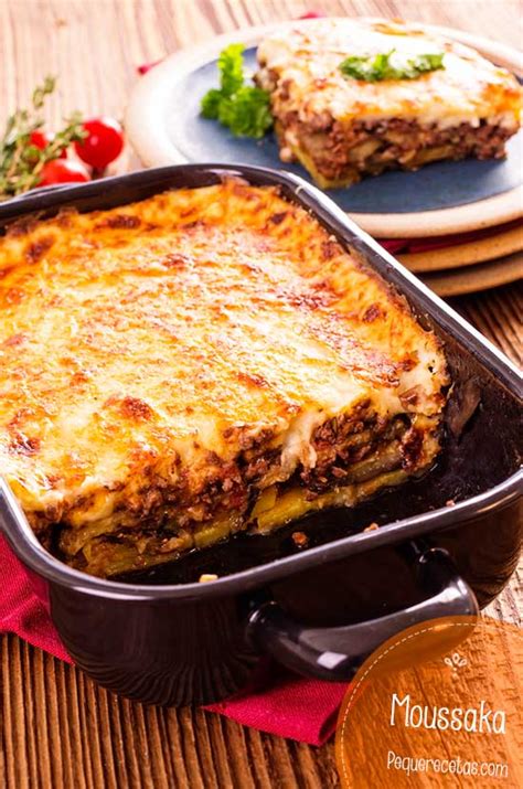 Moussaka O Musaka Una Receta Griega Deliciosa Pequerecetas