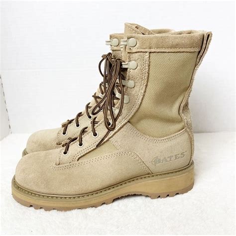 Bates Gore Tex Military Combat Boots Khaki Gem