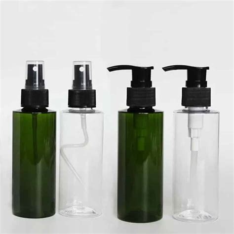 Amber Pet Plastic Spray Bottle Ybj Cosmetic Packaging Manufacturer