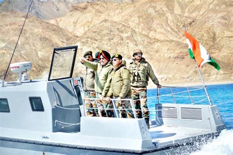 Northern Army Commander Visits Forward Locations In Ladakh Jammu