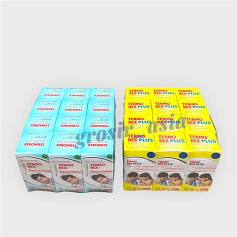 Jual Termorex Ml Pak Isi Botol Shopee Indonesia